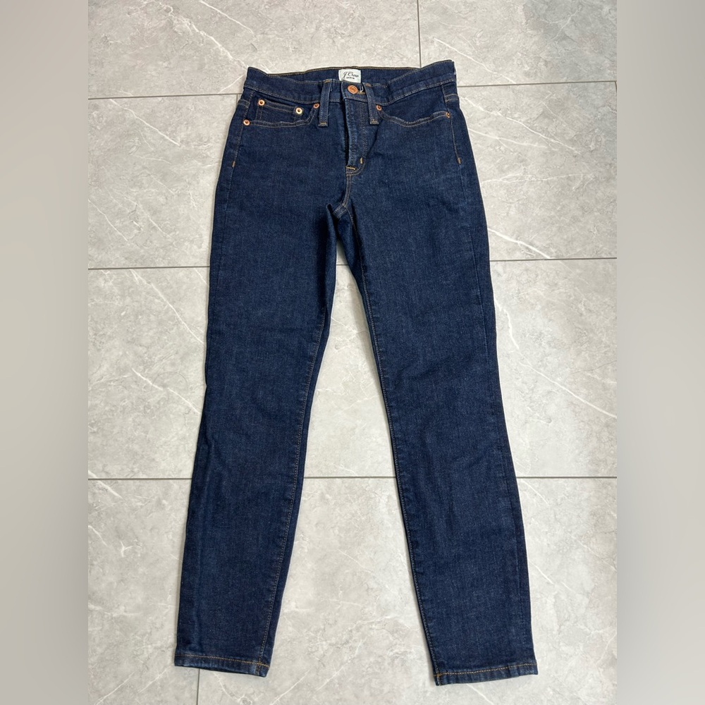 J. Crew Blue 9” high rise toothpick